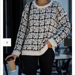 VICI Collection Chunk of Change Knit Sweater Small